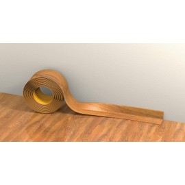 Cezar Self Adhesive Floor Edging 2-1/8" W (49', Old Oak)