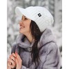 Creekstone Satin Lined Beanie for Women Men Satin Lined Winter