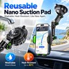 Suction Cup Car Phone Holder for Hands-Free Driving – Adjustable