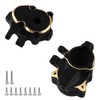 RZXYLRC Heavy Duty Brass Steering Knuckles + Front Axle Weights