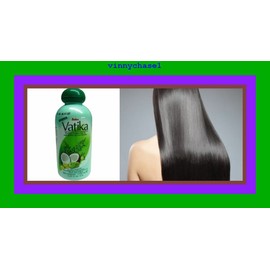 Dabur 150ml Vatika Coconut Enriched Hair Oil w/ AMLA HENNA LEMON-Hair Care
