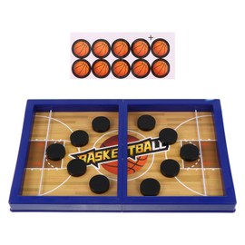 Kisangel 1 Set Fast Sling Puck Game Tabletop Board Game for Adults Enhances Hand Eye Coordination Fun Family Activity