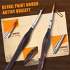 Miniature Paint Brushes with Dry Brush Set for Miniature Painting,