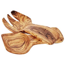 KeboLiv Olive Wood Salad Servers
