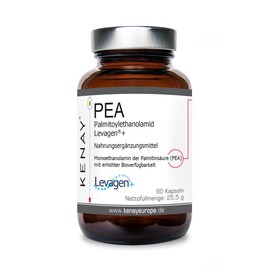 PEA Levagen+ Dietary Supplement 60 Capsules Vegan