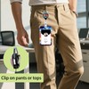 Gamer ID Badge Holder Retractable Clip Work Badge Reel Clip