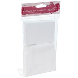 ATC Cards/Envelopes (50pk) - White