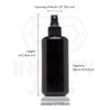 Infinity Jars 200 Ml (6.7 fl oz) Black Ultraviolet Glass