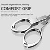 Haligily Folding scissors,TSA-Compliant and Portable,Compact enough to fit in your