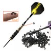 JpGdn 129Pcs Dart Accessories kit Darts Shafts(Stems) and Flights Set