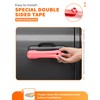 Savadicar 5-Piece Pink Door Handle Cover Trim Set for Jeep