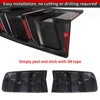 WildWell Tail Light Covers for 2024-2025 Ford Mustang Rear Light