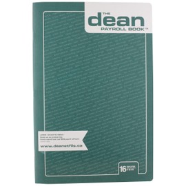 Dean & Fils DEA80016 Sixteen Employees Payroll Book-1 Each