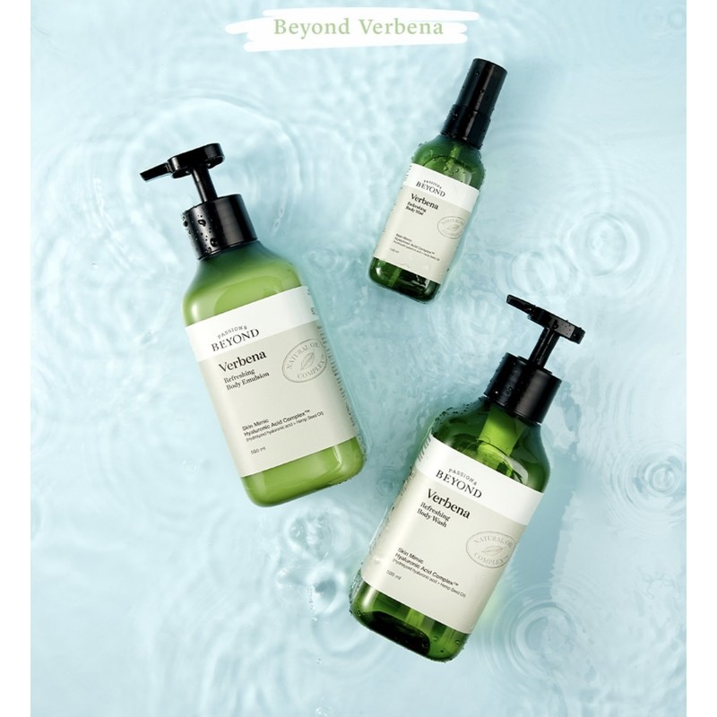 Beyond Verbena Refreshing Body Wash 500ml+Body Emulsion 500ml / 비욘드
