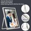 Gold 11x14'' Floating Frame for Picture(6x8'',7x9'',8x10''),Adjustable Tabletop/Shelf floating picture frame