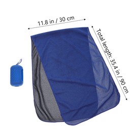 Kisangel Ice-Sensitive Towel Instant Cooling Compact for Sports Travel and Daily Use