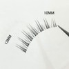 Ba01 False Eyelashes, Natural, Non-Curly, Transparent, Feeling Hair, 5 Pairs,