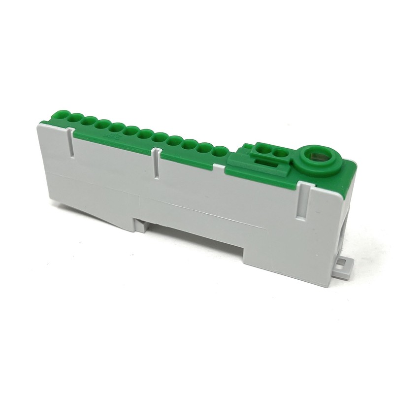 Pollmann Protective Conductor Terminal PE 14-S, Green, Pack of 1