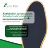 2 Pairs of Genuine Leather Insoles Basic Insoles Brown for