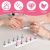 22 Pcs Nail Stand Set, 2Pcak Nail Holders for Painting