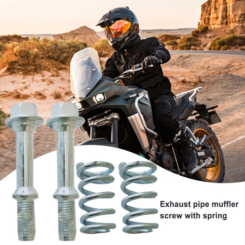Exhaust Bolt and Spring Kit - Exhaust Pipe Hardware Kit