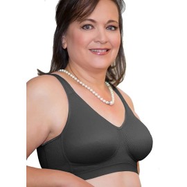 American Breast Care ABC Mastectomy Bra Massage Size 38B Black