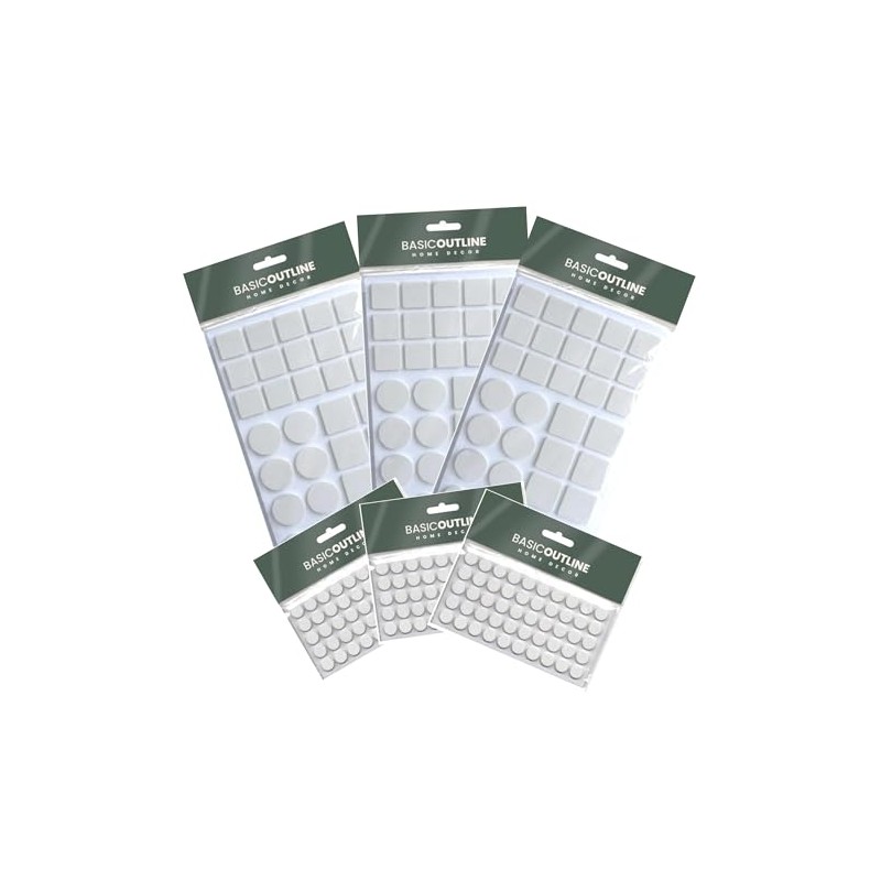 Eva Rubber Furniture Pads miltipack 276 PCS set Non-Slip Floor