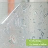 Tulip Decorative Window Film,No Glue Frosted Privacy Film,Stained Glass Door