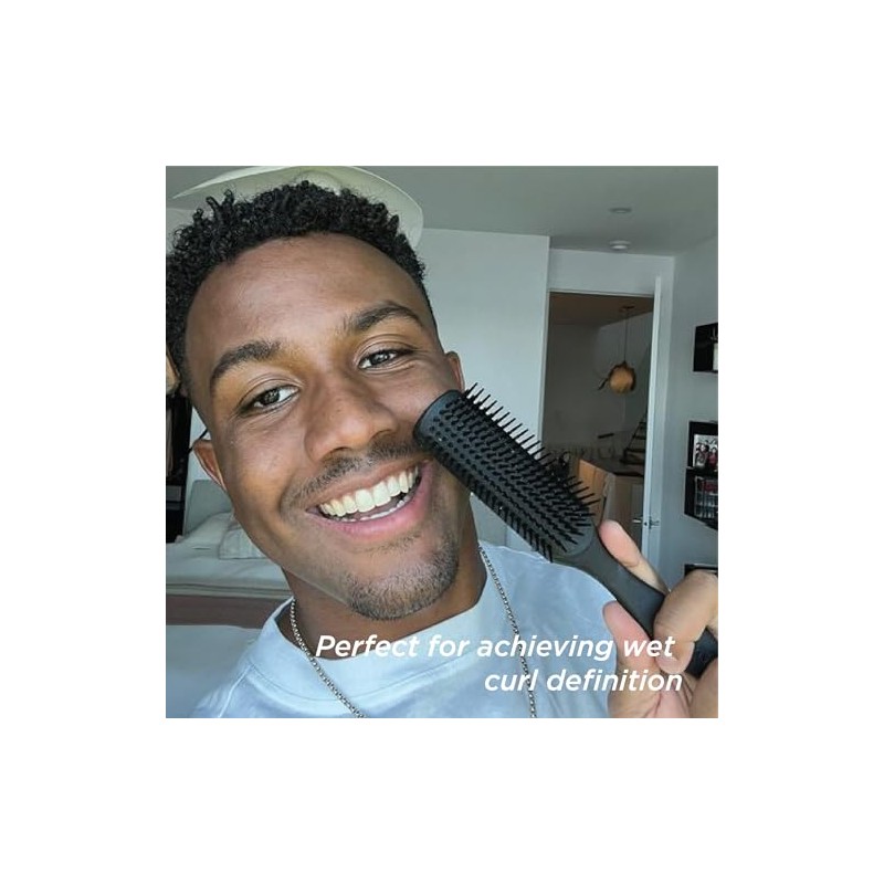 Denman 7 Row Styling Brush, Black, 2 Ounce