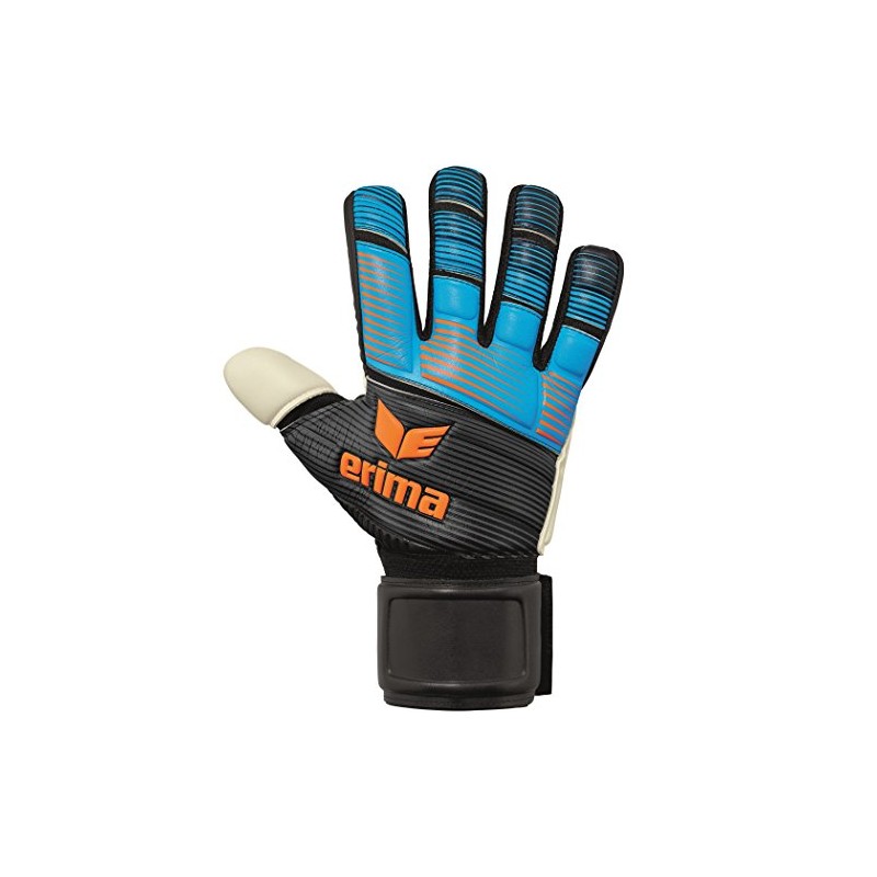 Erima Unisex's Goalkeeper Training Nf Skinator, Curacao/Fluo Orange/Black, Size 12