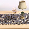 ieron Rectangle Hollow Felt Table Runner Tablecloth Mats Placemats Felt