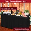 Rinpon Spandex Table Cover 6ft, Stretch Table Cloths with Table
