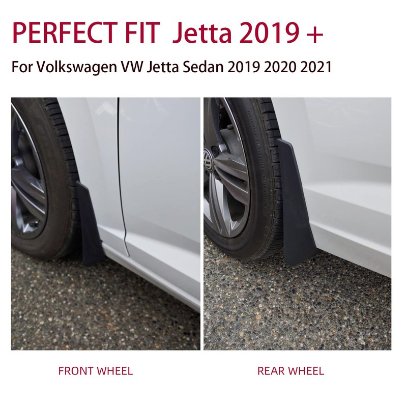 Mud Flaps Kit for Volkswagen VW Jetta 2019 2020 2021