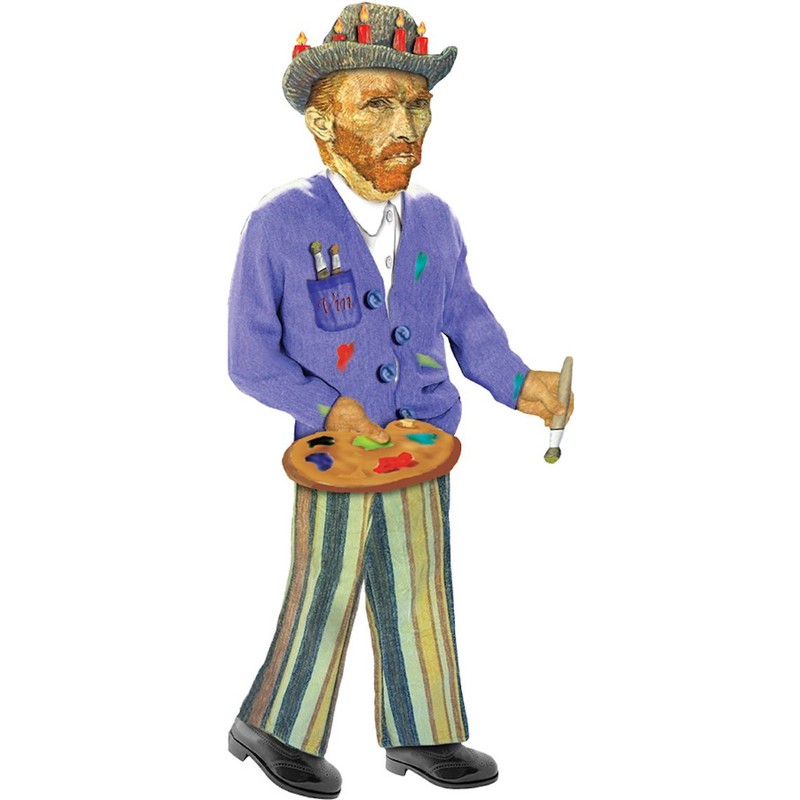 Vincent Van Gogh Quotable Notable - Greeting Card and Sticker