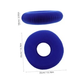 Gatuida Inflatable Bedsore Cushion Portable Inflatable Seat Cushion for Wheelchair and Home Use for Seniors and Disabled Durable and Lightweight Design for Versatile Comfort