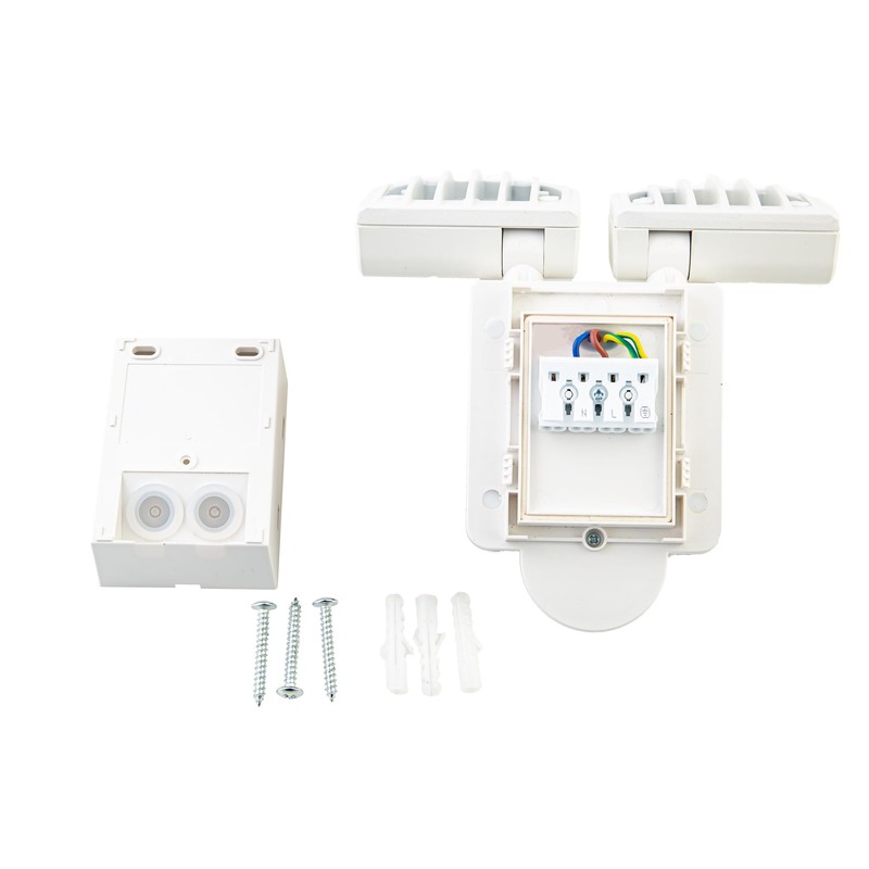 HUBER LED Spotlight with Motion Sensor 180° 18 W, 2400