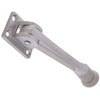 Hillman 5" Kickdown Door Stop - Satin Chrome Door Stoppers,