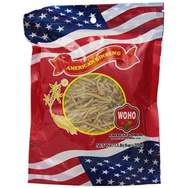 WOHO #120.8 American Ginseng Large Prong Fiber 8oz. Bag