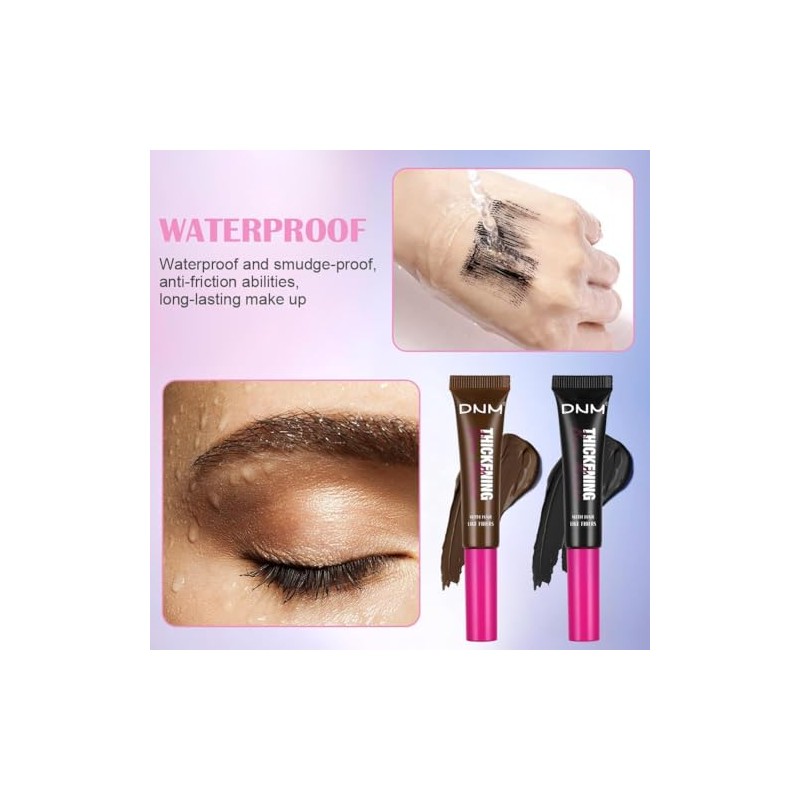 Gel para cejas, Kit de tinte para cejas marrones, Kit