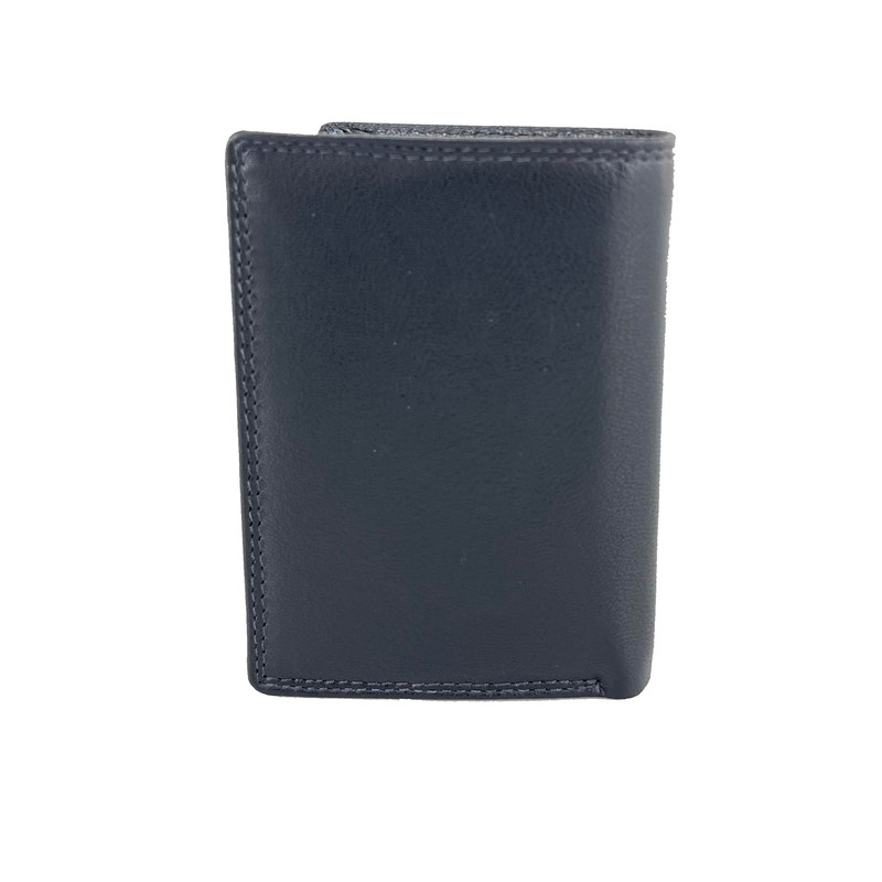 BUFFALO HILL L&B Collection 2340 Real Leather Men's Wallet, Portrait