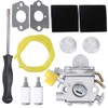 C1U-H60 Carburetor Replacement for Ryobi Homelite 25cc 26cc 30cc String
