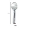 Zeroll 1010 - Cucharada de helado, diseño de aluminio, Plata/Marrón