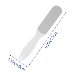 Vaguelly Double-Sided Foot File Set Multi-Functional Callus Remover and Dead Skin Remover Tool for Men and Women Portable Foot Care Grinder Exfoliating Brush for Home and Travel