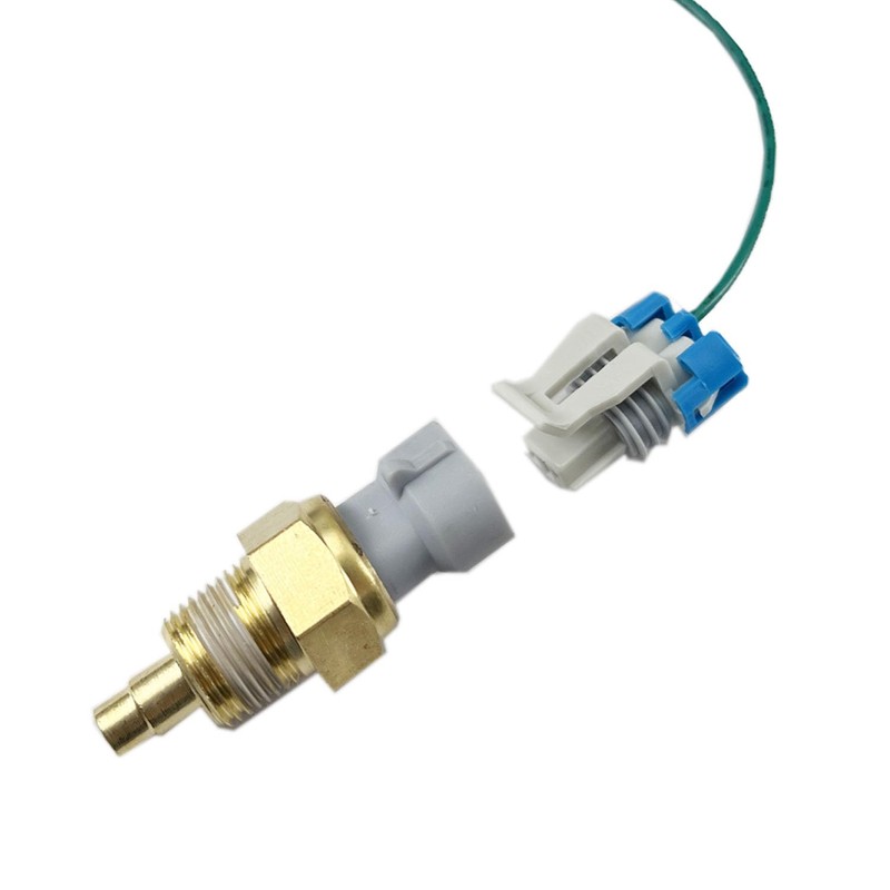 Engine Coolant Temperature Sensor with Connector Pigtail Harness 25037332 Compatible