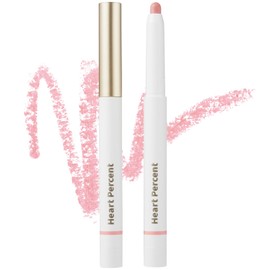 Heart Percent's Dot On Mood Lip Pencil Lip Liner + Lip Base + Shading + Cheek Multi 4 in 1 Lip Pencil, Mouth Liner (21.Rosy Lips|ROSY LIPS)