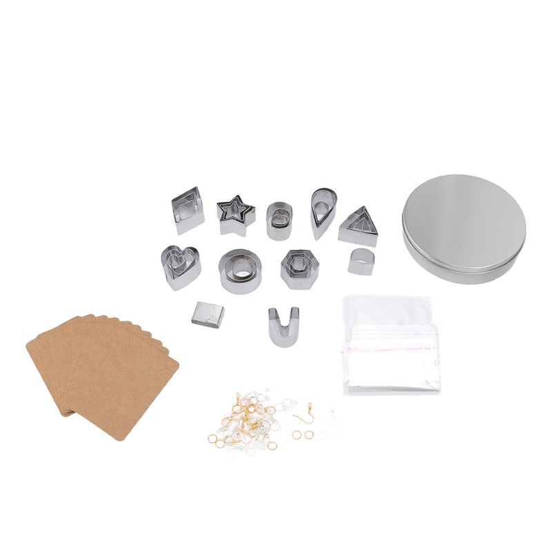 127pcs Polymer Clay Cutters Set Stainless Steel DIY Handcraft Polymer