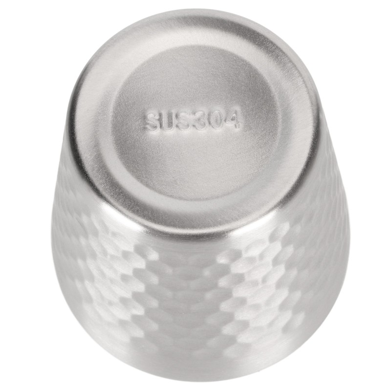 4pcs 304 Stainless Steel Cup Double Layer Insulated Thickened Cup