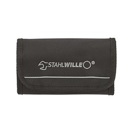 STAHLWILLE Roll Bag Empty for Wrenches | Tool Bag with 15 Compartments | Roll-Up Case Textile Bag