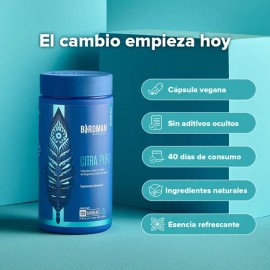 Birdman Citrato de Magnesio 400 Mg  Sin Aditivos  Mujer  Hombre  120 Cápsulas                                                                         