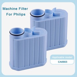 WuYan 2 x CMF009 Water Filter for AquaClean CA6903 Incanto: HD8911/0, HD8913/11, HD8914/01